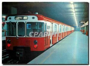 Modern Postcard Milano Metro
