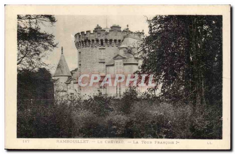 Rambouillet Postcard The Old Castle Tour Francois 1er