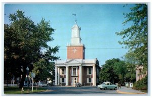 c1960 Sussex County Courthouse Exterior George Town Delaware DE Vintage Postcard