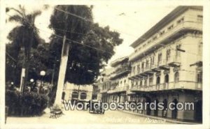 Real Photo Hotel Central, Central Plaza Panama Panama 1929 