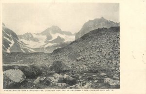 Mountaineering Austrian Alps Kuchenspitze & Kuchelspitze Darmstadter Hutte AK