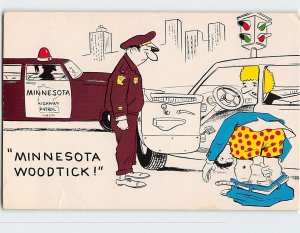 Postcard Minnesota Woodtick !, Minnesota