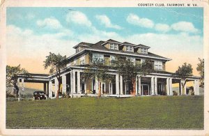 Fairmont West Virginia Country Club Vintage Postcard AA43985