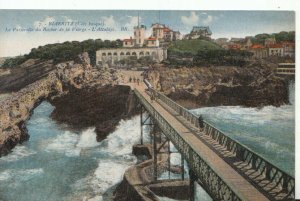 France Postcard - Biarritz [Cote basque] La Passerelle du Rocher - Ref 14090A