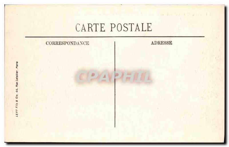 Old Postcard Monaco San Remo View airplane