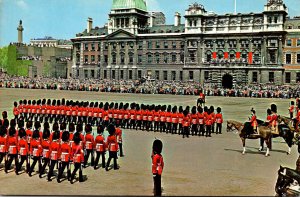 England London Trooping The Colour At Horseguards Parade 1970