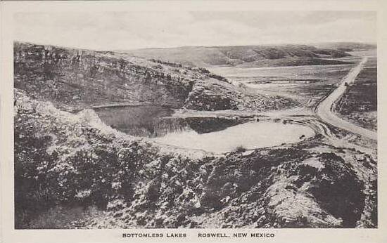 New Mexico Roswell Bottomless Lakes Albertype