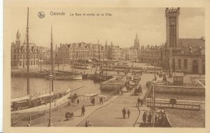 Belgium Postcard - Ostende - La Gare Et Entree De La Ville   2520