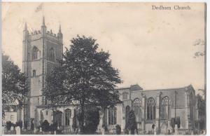 Essex; Dedham Church PPC, Local 1918 PMK, By HGRC 