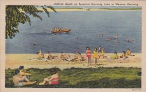 Kentucky Bathing Beach On Kentucky Lake Curteich