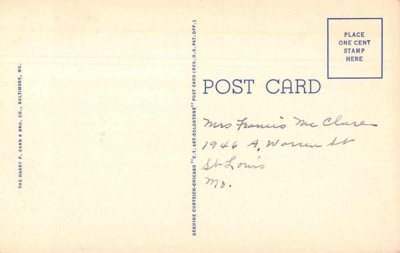 Seaford Delaware Greetings Large Letter Vintage Postcard JA454345