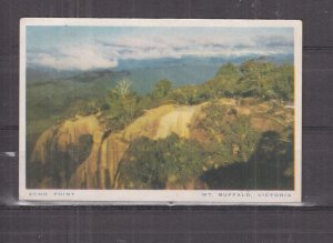 VICTORIA, MT. BUFFALO, ECHO POINT, c1950 ppc., unused.