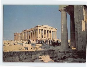 Postcard Parthenon, Acropolis Propylaea, Athens, Greece