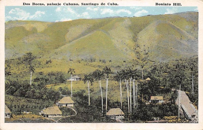 BR62349 boniato hill dos bocas paisaje cubano santiago de cuba caribbean
