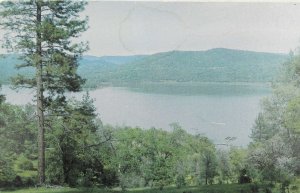Collins Lake Recreation Area, Oregon House, Cal. Vintage Postcard P106 