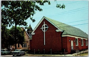Hepworth Methodist Church Rehoboth Beach Delaware DE Parish Postcard