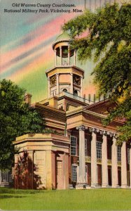 Misissippi Vicksburg National military Park Old Warren County Court House 1948