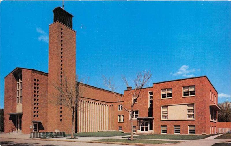 Minnesota Moorhead   Trinity Lutheran Church,  Parish,  Education Building