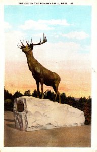 Massachusetts Mohawk Trail The Elk 1924 Curteich