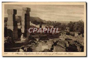 CPA Egypt Egypte Assuan elephantine island Gateway of Alexander the Great