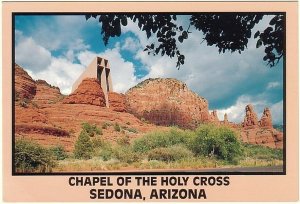 Chapel Of The Holy Cross, Sedona, Arizona, Chrome Postcard #1