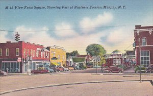 Tennessee Murphy View From Square Street Scene Business Section