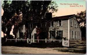 The Old Corner House Grand Pre Nova Scotia Canada Postcard