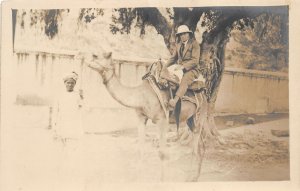 Lot 24 camel riding types folklore africa real photo egypt photo chapman swansea
