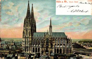 Germany Koeln Dom Sued 1903