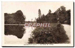 Postcard Old Combreux Loiret Etang Edges