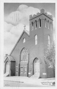 F79/ Thurmont Maryland Postcard 1966 Lutheran Church Building