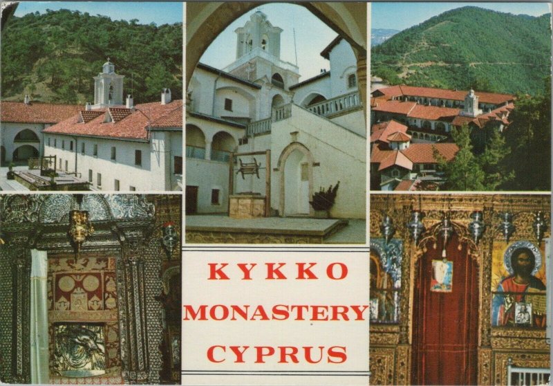 Cyprus Postcard - Views of Kykko Monastery   RR10509 