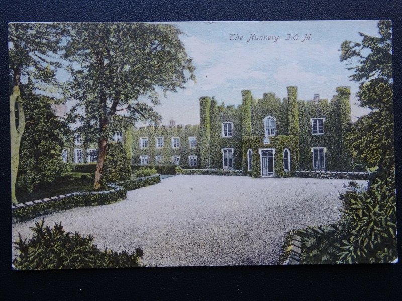 Isle of Man THE NUNNERY - Old Postcard by The Woodbury Series 2895 