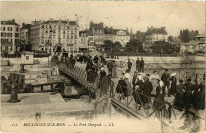 CPA Boulogne sur Mer- Le Pont Marguet FRANCE (1021201)