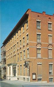 Albany New York~YWCA Building~Signs @ Corner of Bldg~1950s Capitol District Pc