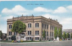 Texas Pampa City Hall 1946