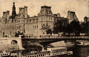 CPA PARIS (4e) - Hotel de Ville (214149)