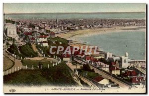 Old Postcard Sainte Adresse Boulevard Felix Faure