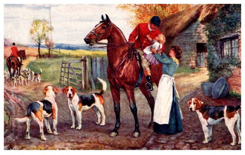 Dog  , The hunt Day  ( Fox Hunt )