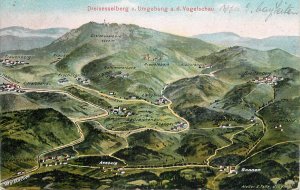 Germany Dreisesselberg und Umgebung 1913