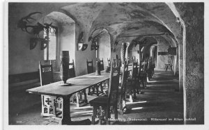 L311 Germany Meersburg Bodensee Rittersaal im Alten Schloss interior postcard