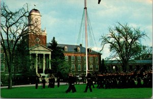 Vtg Cadets Marching US Coast Guard Academy New London Connecticut CT Postcard