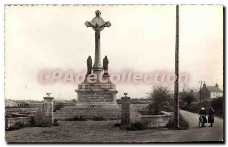 Postcard Old Creances Monument Aux Morts