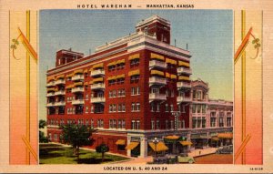 Kansas Manhattan Hotel Wareham Curteich