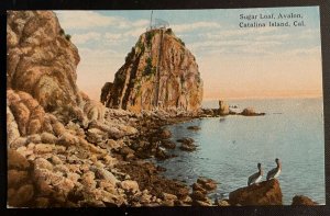 Vintage Postcard 1915 Sugar Loaf, Avalon, Catalina Island, California (CA)