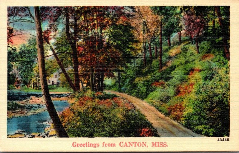 Mississippi Greetings From Canton