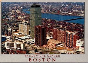 Massachusetts Boston Aerial View Prudential Center