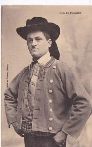 France Quimper Local Man In Traditional Dress