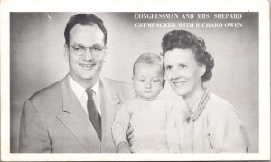 PC Congressman and Mrs. Shepard Crumpacker with Richard Owen South Bend Indiana