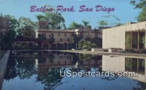 Lagoon, Balboa Park - San Diego, California CA  